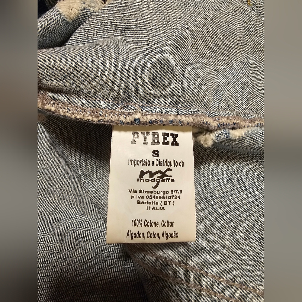 Pyrex Distressed Jean Jacket - Picture 14 of 14